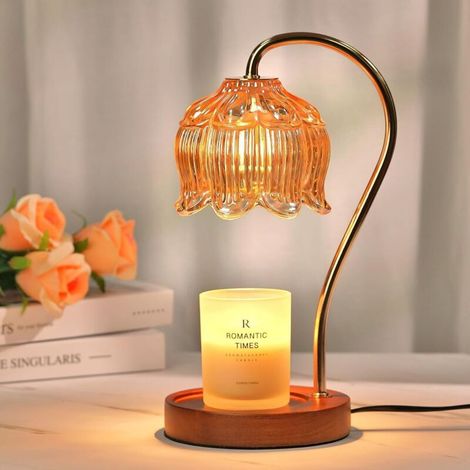 Vintage-Aromatherapie-Lampe, flammenloses Stimmungslicht, europäischer Fusion-Marmor-Effekt (1/5)