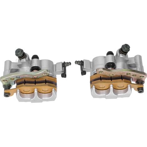 Étrier de frein avant gauche et droit compatible Kawasaki Bayou 300 400 KLF300 KLF 400, Brute Force 650 750, pièce moto étriers double (1/5)