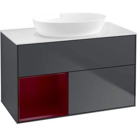 Villeroy & Boch FA11HBHG Meuble sous-lavabo Finion FA1 (1/2)