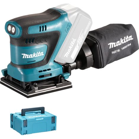 Levigatrice orbitale Makita DBO480ZJ 18V