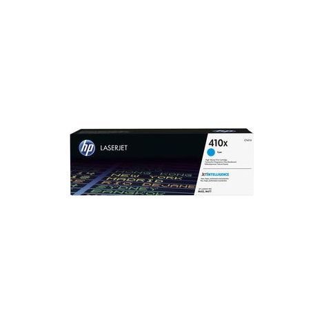 HP 410X toner LaserJet cyan grande capacite authentique CF411X pour HP Color LaserJet Pro M452/M477 (1/5)