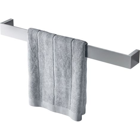 BERNSTEIN - Toallero de latón para baño - 63x9x5,5cm - HH60 - Cromo Cromo