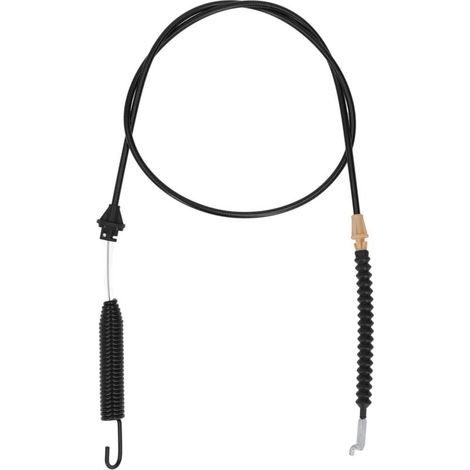 Cable de acoplamiento de plataforma TOPINCN para tractor cortacésped MTD Troy Bilt, cable de acoplamiento de plataforma con resortes de retroceso. (1/4)