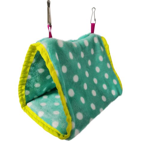 Maison Pour Oiseaux - Cabane En Peluche Chaude Pour Perroquets Et Oiseaux - Suspension À Double Crochet - S M L (1/4)