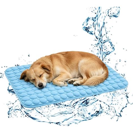 Kühlmatte Für Hunde, 2026 Faltbare Kühlmatte Hund Selbstkühlend Waschbare Kühlkissen,für Kleine Und Mittelgroße Rassen, Kätzchen, Kisten, Boden, Sofa, Zuhause, Reisen (1/5)