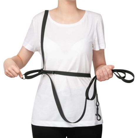 Guinzaglio regolabile impermeabile NERO - 5m, 86MM TWISTLOCK - Cane 15-80kg (1/4)