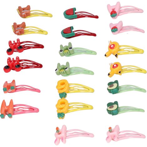Barrettes À Clic Pour Animaux De Compagnie En Plastique Style Lettres Accessoire Toilettage Chien Chat Lapin Lot De 20 (1/5)