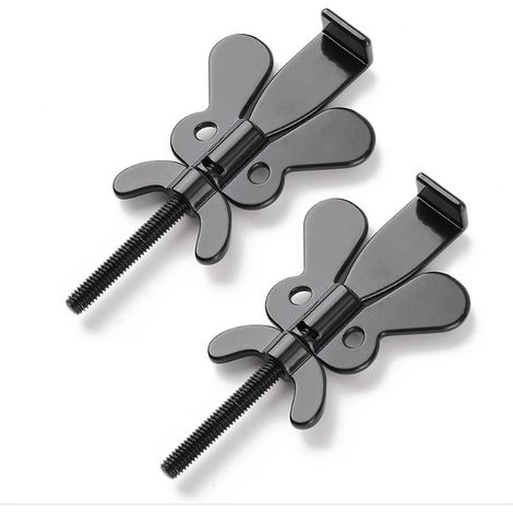 Cadenas de porte portable pour voyages, hôtels et domiciles, lot de 2 (1/5)