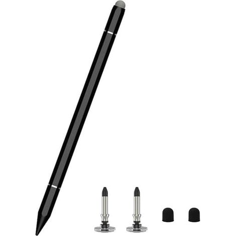 Disques et embouts en silicone noirs pour stylet de précision (1/3)