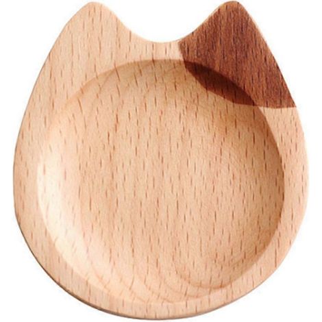 Mini assiette en forme de chat pour sushis, moutarde, plateau à soja, B (1/5)