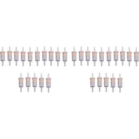 Adatto per 30 filtri carburante da 8 mm (5/16 di pollice), compatibile con i separatori acqua-benzina Mercury Marine 35-879885T e 35-879885Q da 30 a 400 CV.