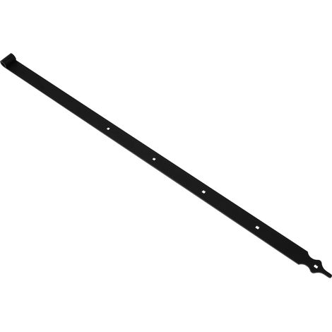 Ladenband Schwarz 120 cm Gerade Rustikale Spitze - Pro Stück