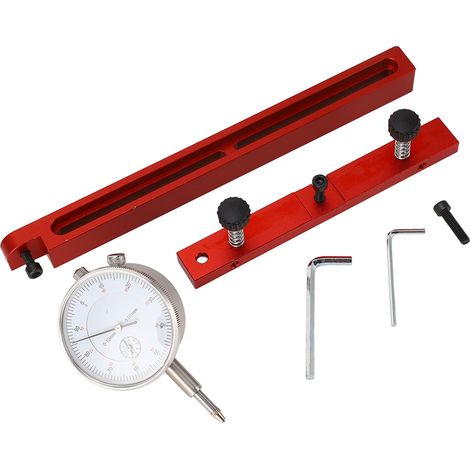 Indicateur à cadran numérique, jauge de scie circulaire longue en alliage d'aluminium, kit de base pour le travail du bois (1/5)