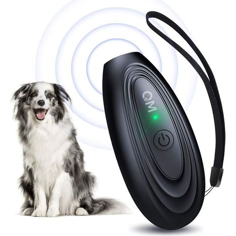 Anti Barking Dog, Variable Frequency Ultrasonic Anti Barking Device, Effectively Anti Barking Dog Long Range Indoor Outdoor, Ultrasonic Dog Repeller, Pet Gentle Corrector Ikodm (1/5)