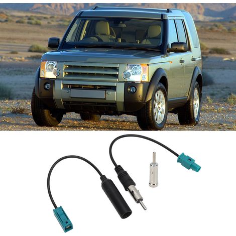 Adaptateur Universel Antenne Auto Fakra Z vers DIN pour Autoradio Lecteur CD HD Stéréo