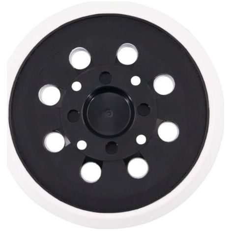 BUNTHAUS PA 125 mm Schleifpad, Schleifpad für Bosch, 125 mm kompatibles Schleifpad für Bosch PEX 300/400 AE Exzenterschleifer von Poweka (1/4)