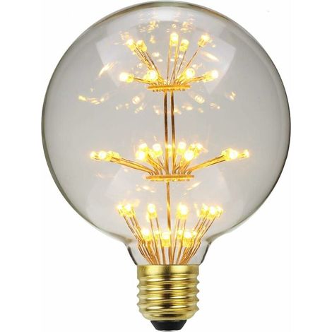 Lampadina LED vintage RGB Firework Edison Lampadina decorativa E27 3W 220/240V (G95)