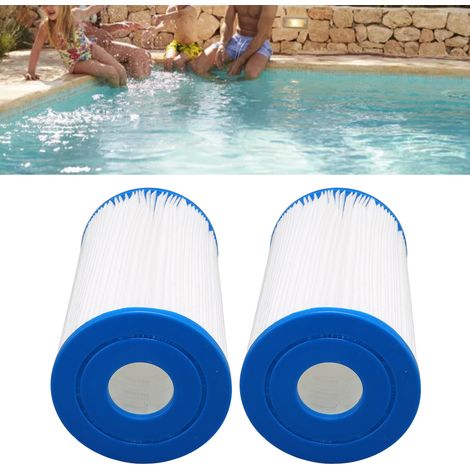 La cartouche filtrante pour pompe de piscine SPA gonflable pour enfants est utilisée pour remplacer les modèles Intex B et Bestway IV. (1/5)