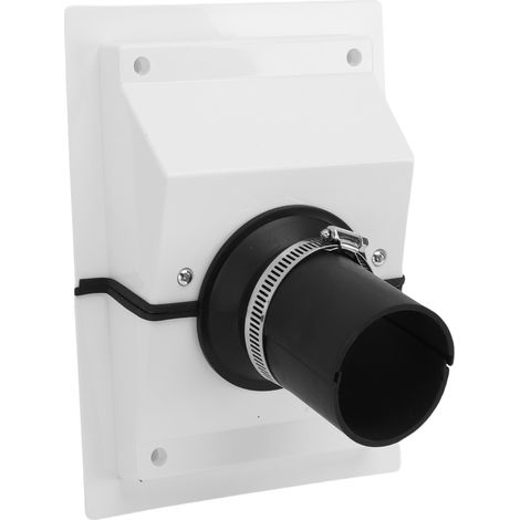 Kit de couverture de jeu de lignes de pénétration murale CVC Split AC pour climatiseur extérieur intérieur blanc (1/5)