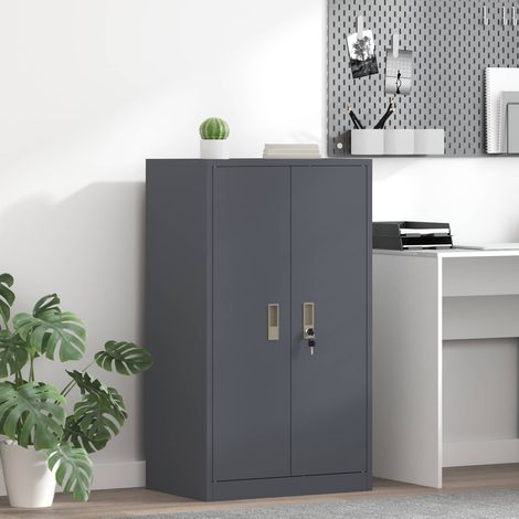 Storage Cabinet Anthracite 60 x 40 x 105 cm Steel vidaXL