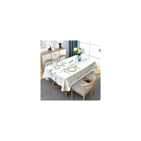 Wasserabwaschbare PVC-Tischdecke. Wasserdicht – Crezuo