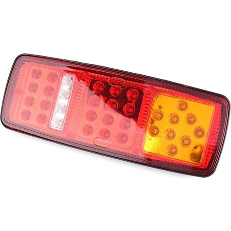 Feu Arrière LED Sécurité Remorque Voiture Camion Clignotant Recul