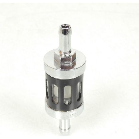 Filtre à essence Replay pour moto Ø8mm Alu poli 89mm Neuf (1/2)