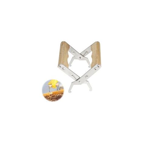 Pince de Cadre Beehive-Poignée de Cadre D'abeille(13 x 9.5 x 5cm), Outils de L'Apiculture, Pince Lève Cadre de Ruche, Beehive Frame Grip Holder, Évitez de Vous Faire Piquer Par les Abeilles (1/5)