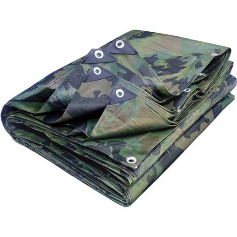 Bâche Camouflage 1.8mx3m - Ribiland (1/2)
