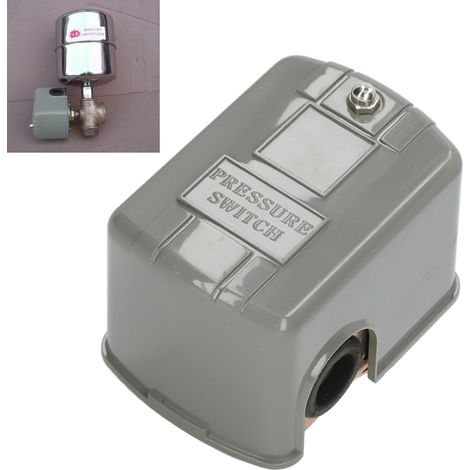 Automatischer Überdruckregler für Wasserpumpen im Haushalt, automatische Schaltvorrichtungen, 2-Punkt-Einhebelschalter mit Außengewinde, 110 V/230 V (1/5)