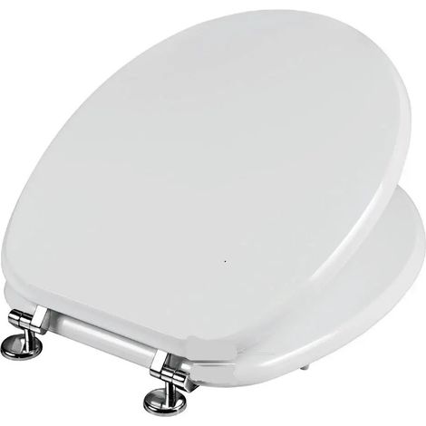 Ovaler Universaltopfdeckel Premium aus MDF in Weiß 37,5 x 44,3 x 6 cm (1/3)