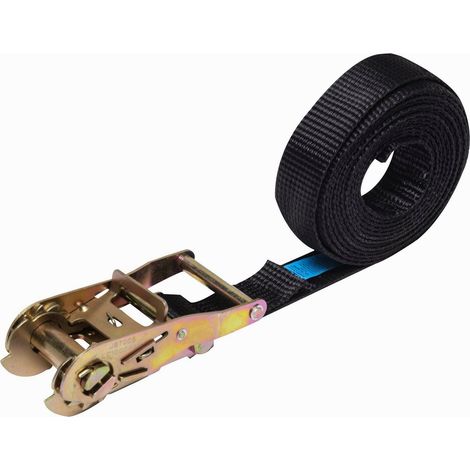 Sangle Cliquet 2 Tonnes Arrimage 6 m 35 mm (1/5)