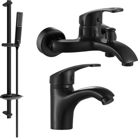 Mexen Fabia DB72 set vasca da bagno, nero - 746503DB72-70 (1/4)