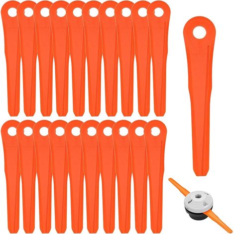 Lot de 20 Lames Plastique Pour Stihl Polycut, Nylon Robuste 145mm, Remplacement 40020071000, Jardinage (1/5)