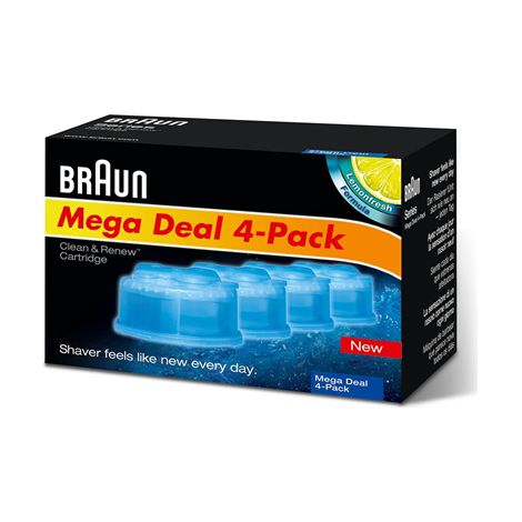 Braun Recharges (lot de 4) Clean and Renew CCR4 3+1 (1/2)