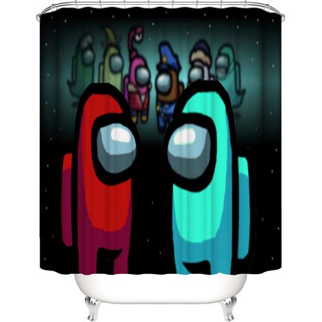 Rideau de Douche de Dessins animés 150180 cm, Rideau de douche (1/4)