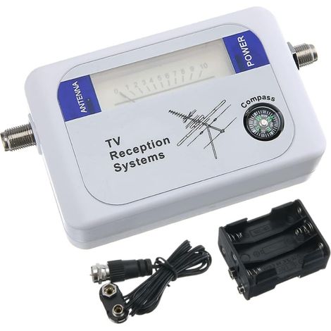Rilevatore di segnale TV digitale, dispositivo DVB-T portatile e leggero 95DTW, dispositivo di misurazione della potenza dell'antenna (1/5)