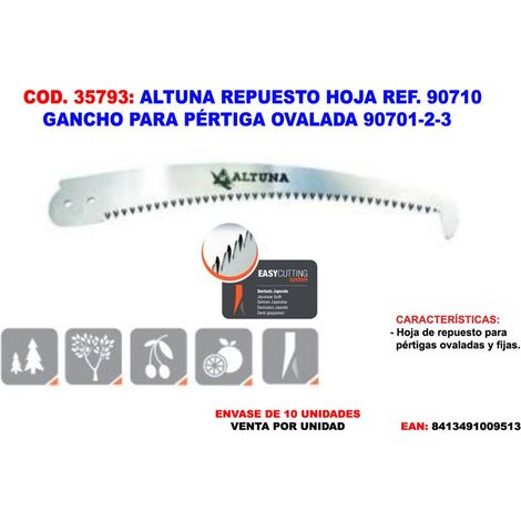 Gancio Ovale per Palo ALTUNA REP.BLADE 90710 90701-2-3