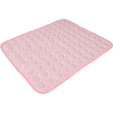 Tapis Rafraîchissant Pour Chien Et Chat - Tissu Soie Glacée Auto-Rafraîchissant Sans Électricité - Pour Cage, Canapé, Lit, Sol Ou Siège Auto - 60 x 40 cm - 1 Pièce (1/5)