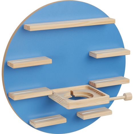 Étagère murale pour un maximum de 28 Tonies, compatibles avec les Toniebox 1 et 2 coins arrondis (1/5)