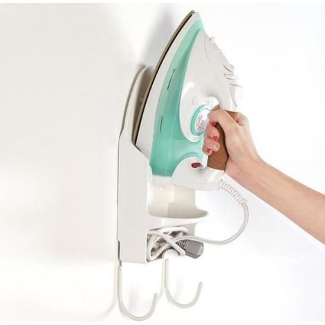 Support de Planche à Repasser - Acier Résistant - Résistant à la Chaleur - Maison Hôtel Sèche-linge - 1 Pièce (1/4)