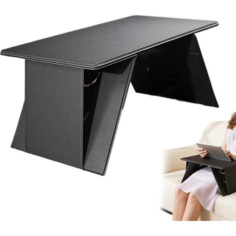 Plateau Volant Auto - Tablette Pliable pour Ordinateur de Véhicule,Porte-Gobelet Voiture - pour Professionnels, Voyageurs, Trajets Quotidiens, Camions, SUV, Remorques, Berlines, (1/5)