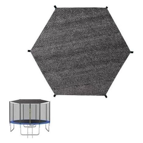 Sonnenschutzabdeckung für Trampolin, 6-Stangen-Multifunktions-Trampolin-Zubehör für Garten und Garten – 1,8 m (1/5)
