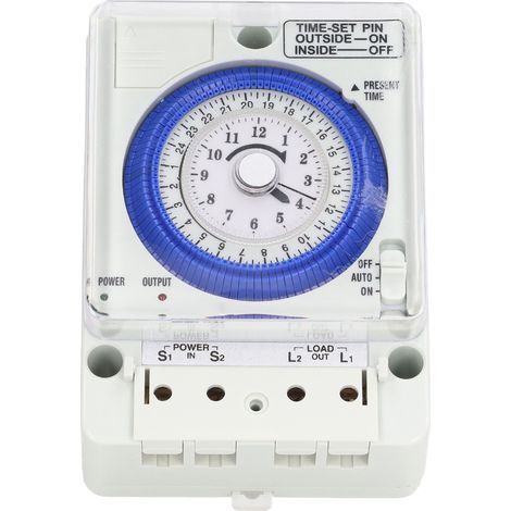 Minuteur mécanique 24 heures pour four léger 100-240 V CA