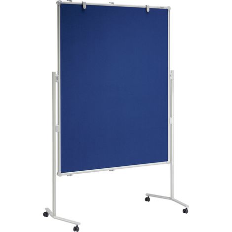 MAUL, Tableau de conférence MAULpro, surface en tissu, bleu, (1/4)