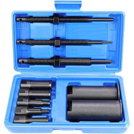 Kit d'extraction de roulements intérieurs pour moto ZVD, 9-23 mm, extracteur de roulements intérieurs pour moto, avec 5 tailles de clips ouverts (1/4)