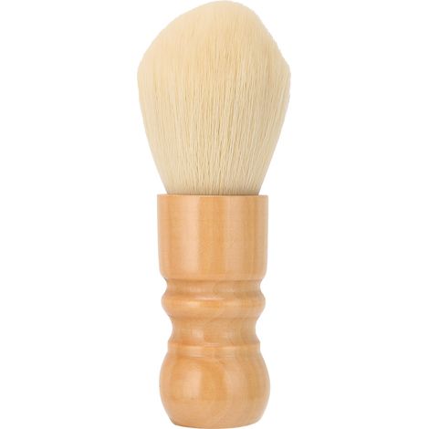 Brosse à barbe homme, poils nylon, mousse rasage visage, nettoyage et coupe barbe. (1/5)