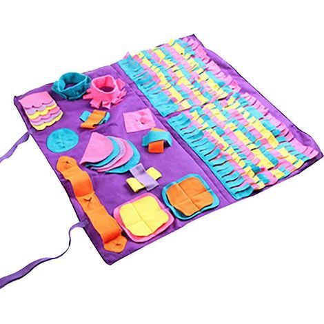 Tapis de fouille pour chien, jouet interactif et puzzle pour chiot, grand tapis d'alimentation (1/5)