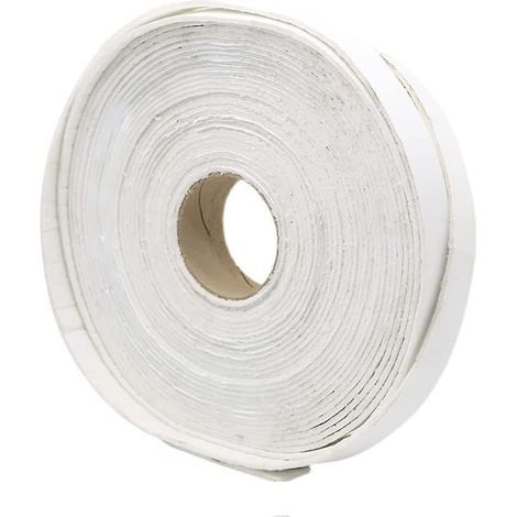 Ruban ignifuge en fibre céramique - Joint plat haute température pour isolation - Longueur 20 m, épaisseur 3 mm (Dimensions : largeur 40 mm) (1/3)