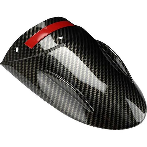 Motorrad-Vorderradkotflügel, Radlaufverbreiterung, Spritzschutz, Kohlefasermuster (1/5)